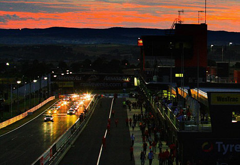 Starten ved dette års 12 timers Bathurst